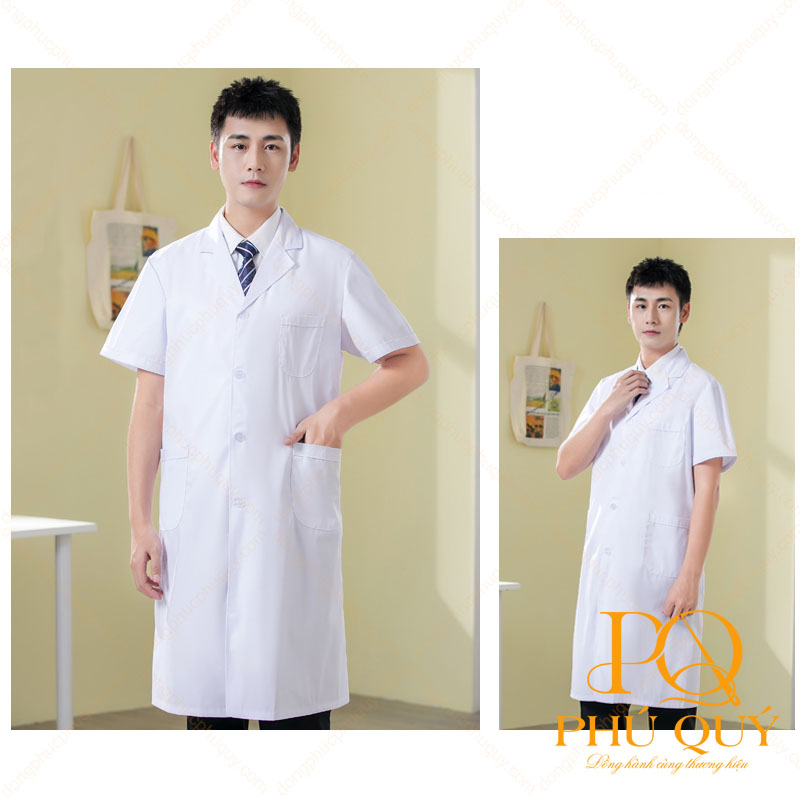 Áo Blouse bác sĩ PQ01