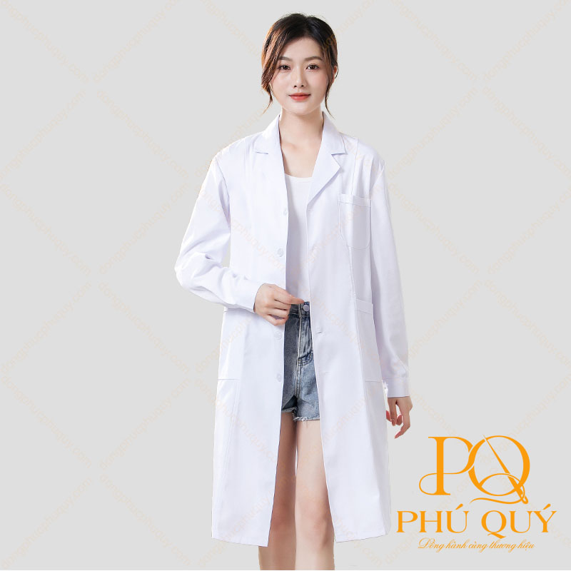 Áo Blouse bác sĩ PQ02