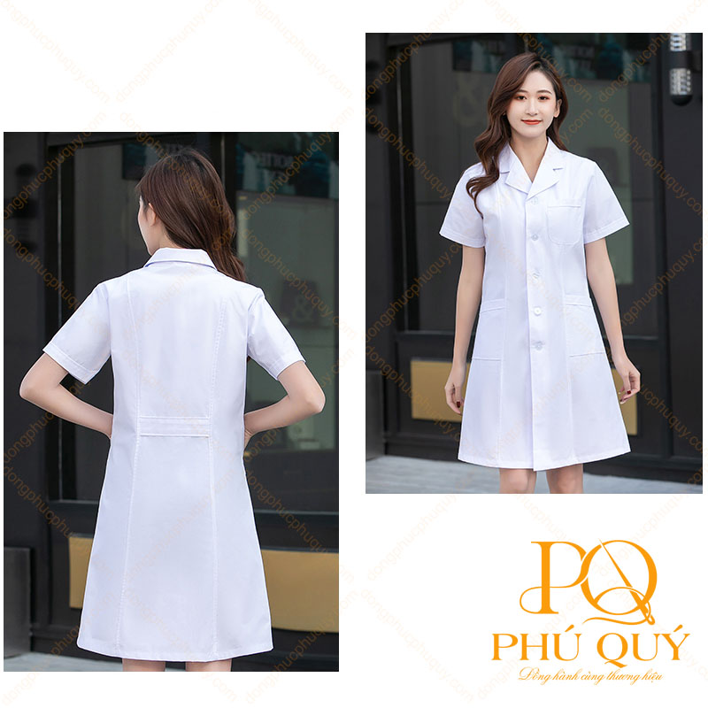 Áo Blouse bác sĩ PQ03