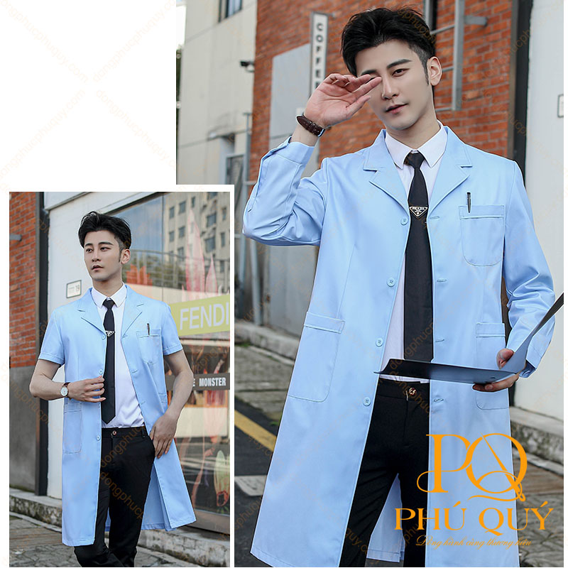 Áo Blouse bác sĩ PQ08