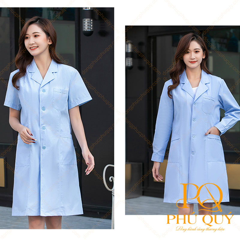 Áo Blouse bác sĩ PQ08