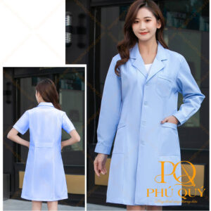 Áo Blouse bác sĩ PQ08