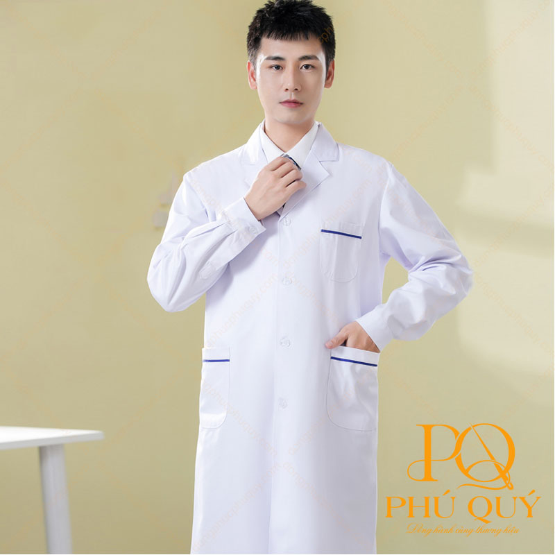 Áo Blouse bác sĩ PQ09