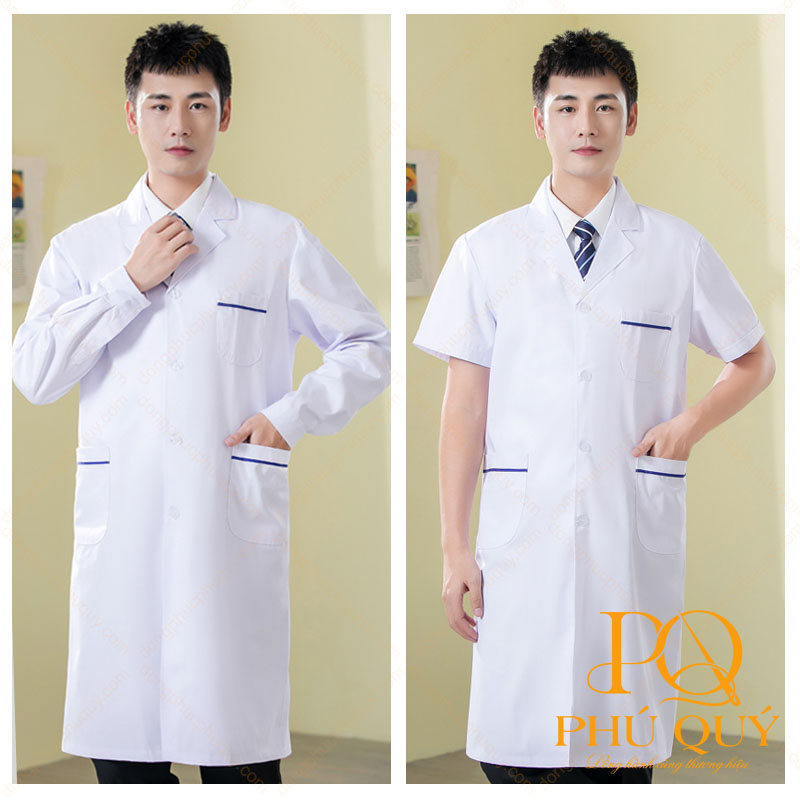 Áo Blouse bác sĩ PQ09