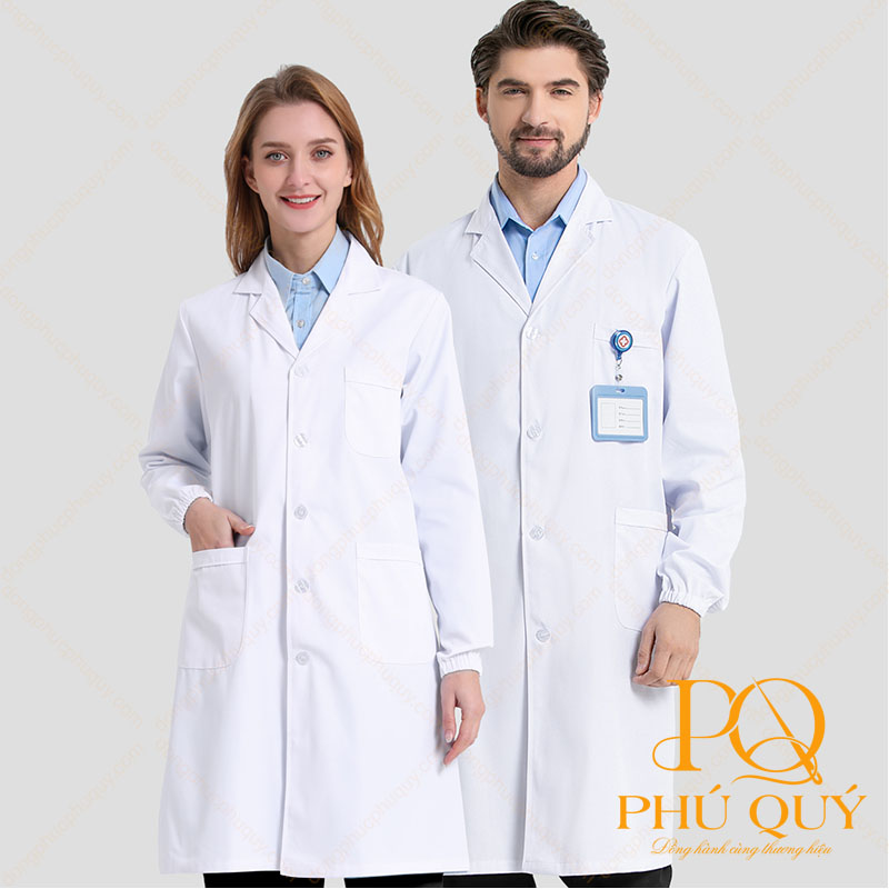 Áo Blouse bác sĩ PQ12