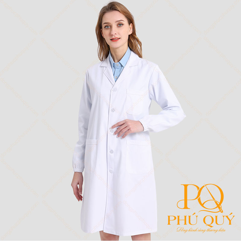 Áo Blouse bác sĩ PQ12