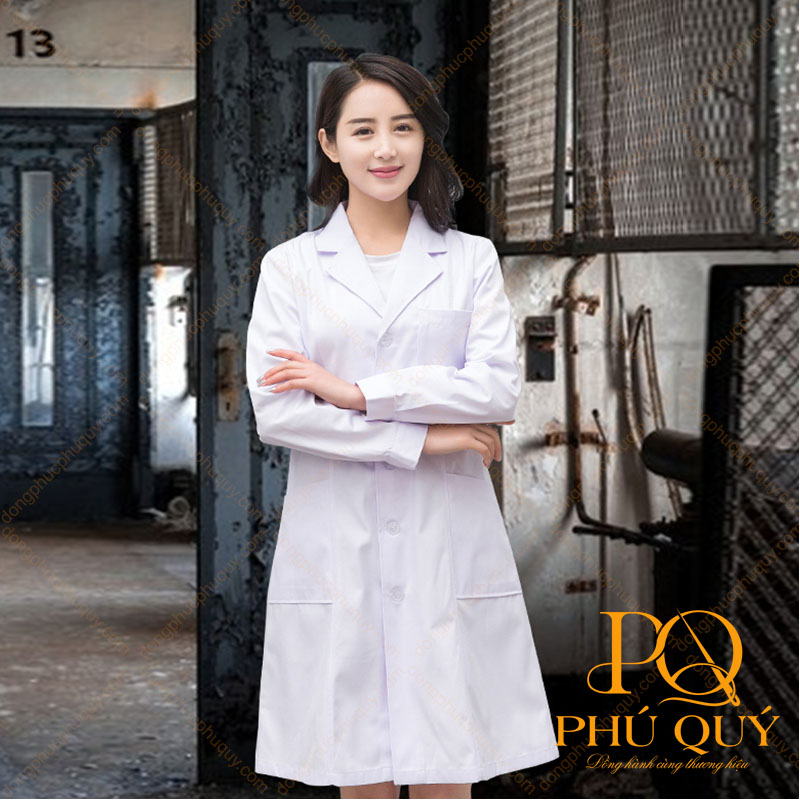 Áo Blouse bác sĩ PQ15