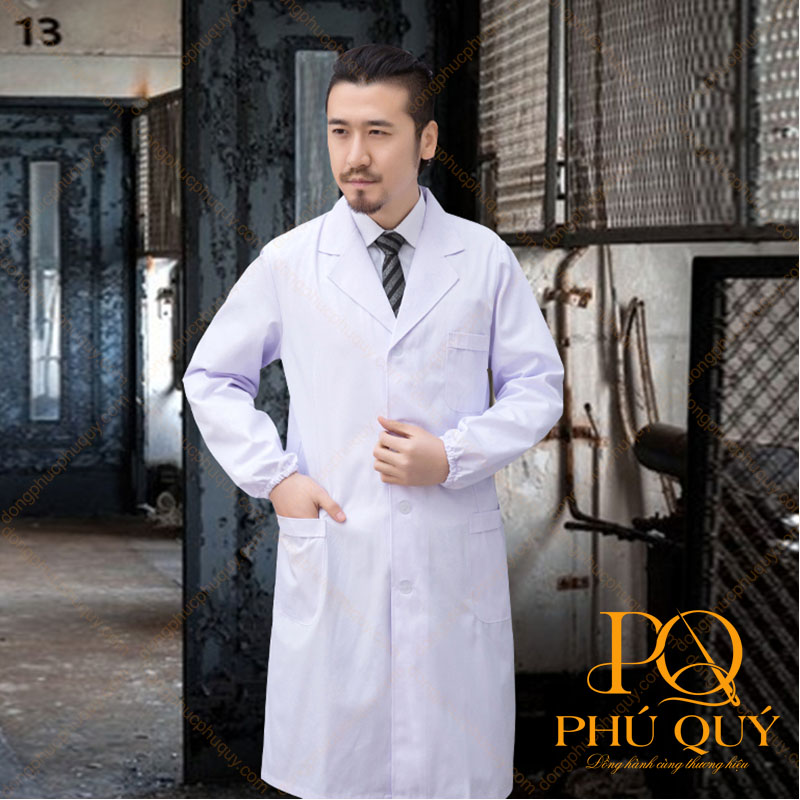 Áo Blouse bác sĩ PQ15