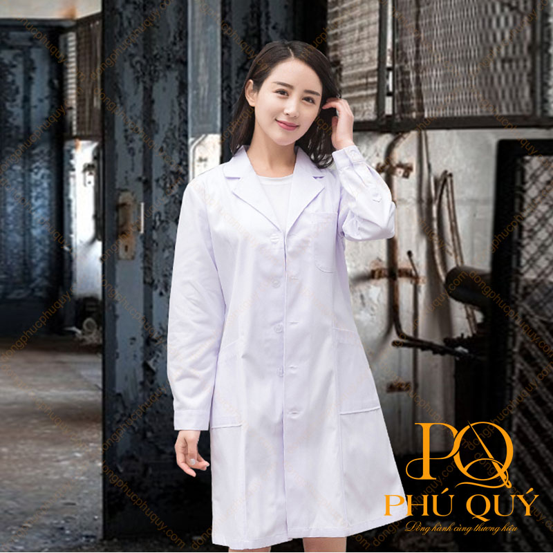 Áo Blouse bác sĩ PQ15