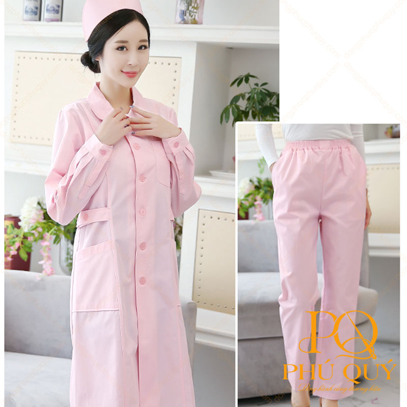 Áo Blouse bác sĩ PQ17