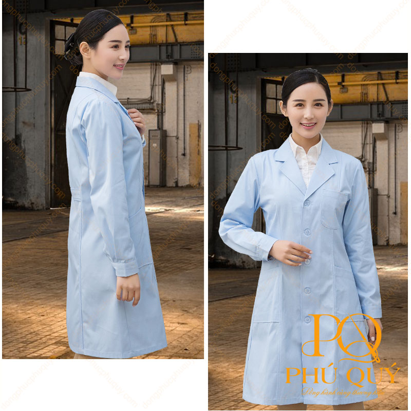 Áo Blouse bác sĩ PQ18