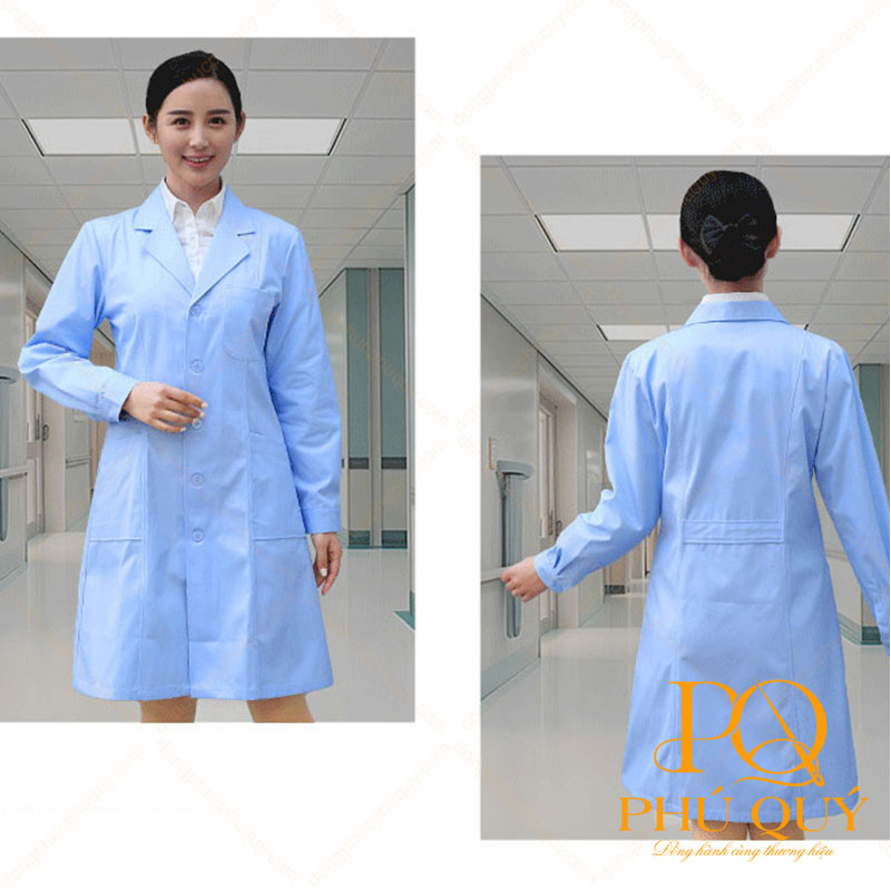 Áo Blouse bác sĩ PQ19