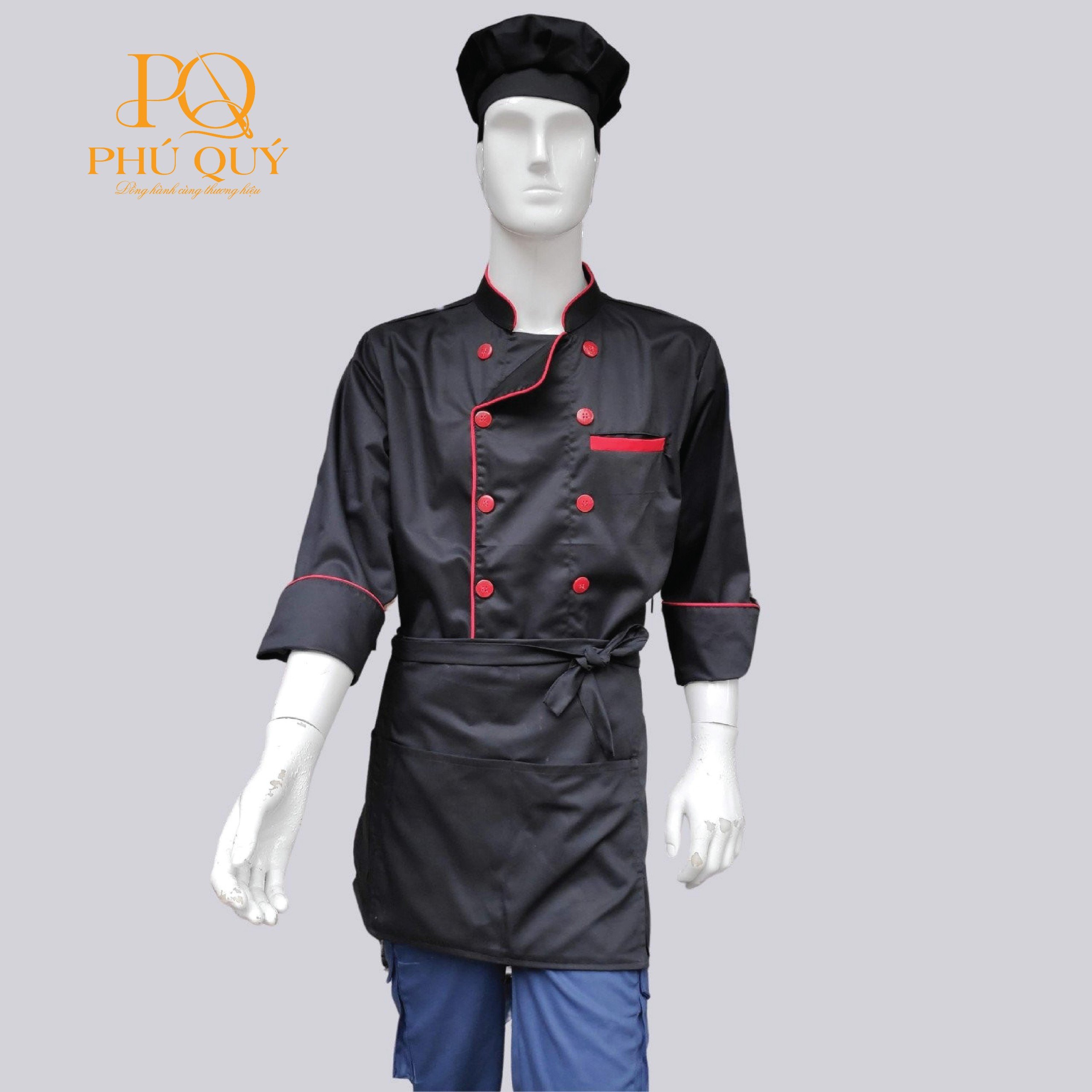 Áo đồng phục bếp 02