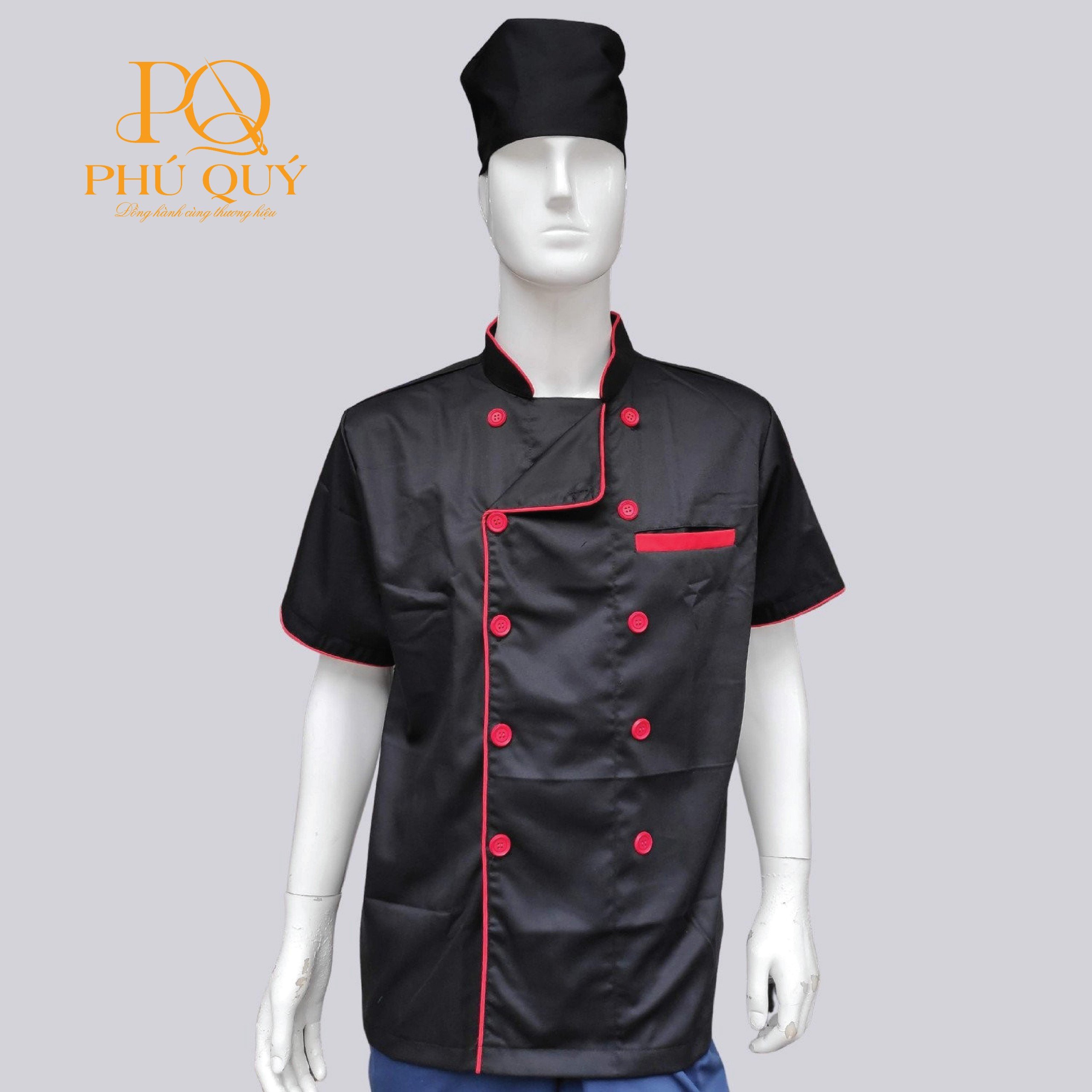áo đồng phục bếp