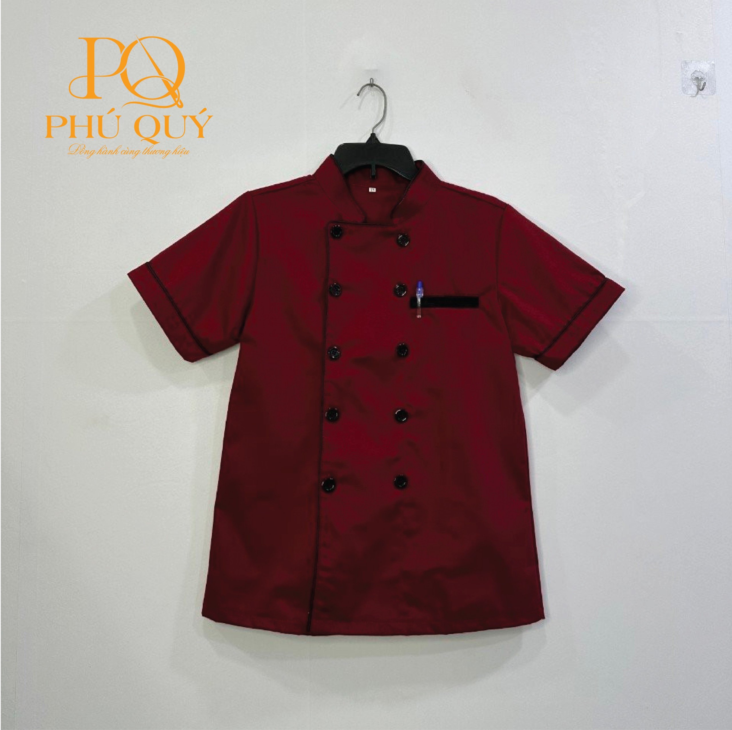 Áo đồng phục đầu bếp 05