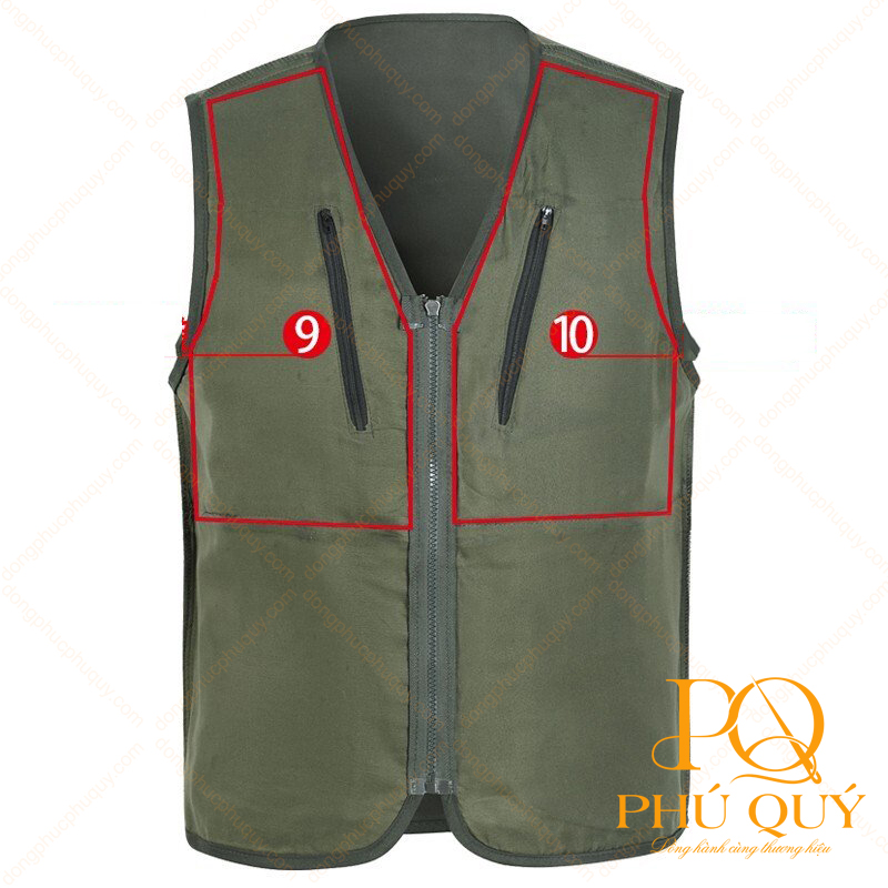 Áo Gile bảo hộ PQ01