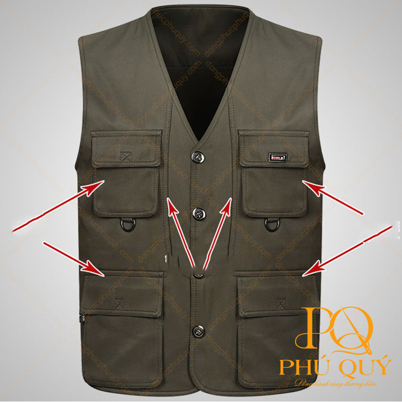 Áo Gile bảo hộ PQ12