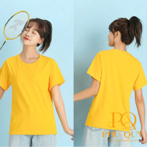 Đồng phục áo thun đôi cổ tròn