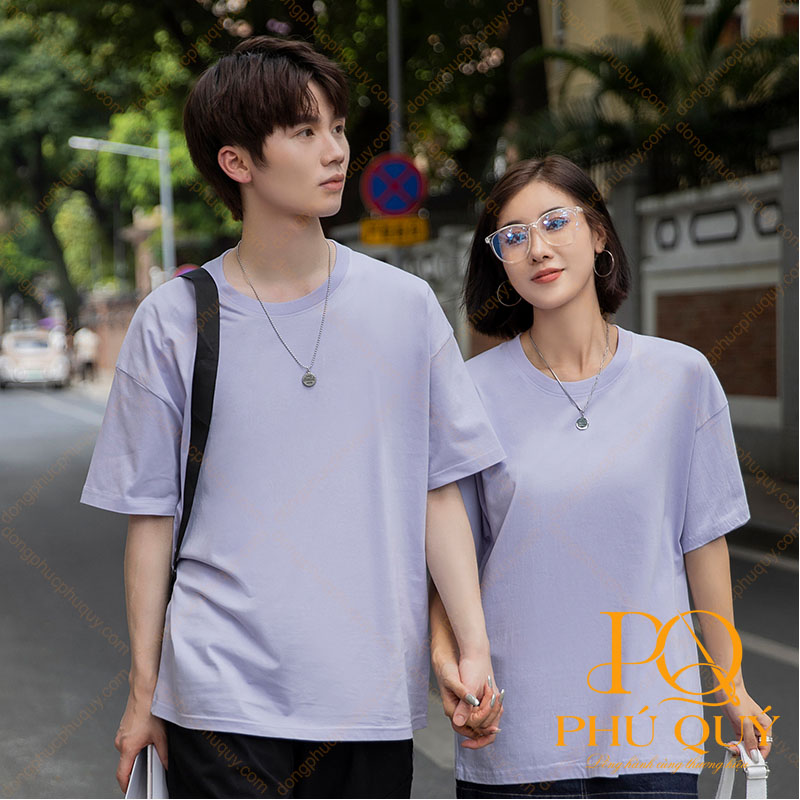 Áo thun đồng phục cổ tròn PQ04