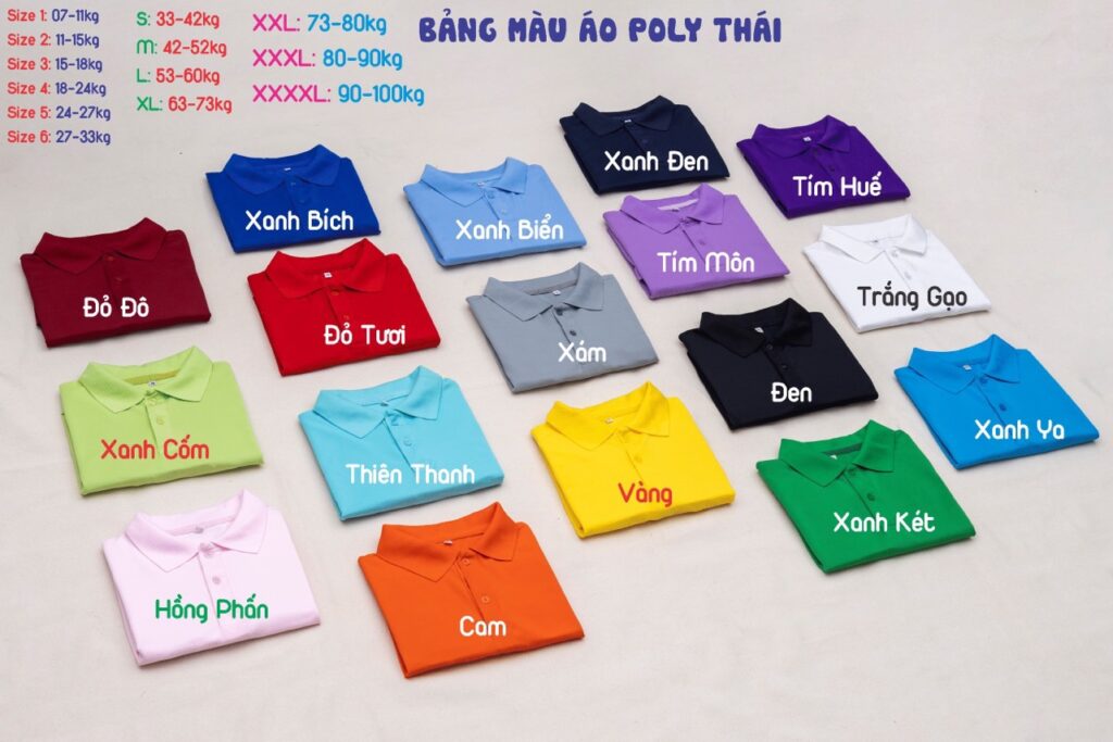 Đồng phục áo thun may sẵn