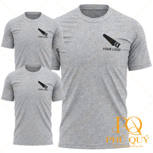 Áo thun đồng phục cổ tròn giá rẻ