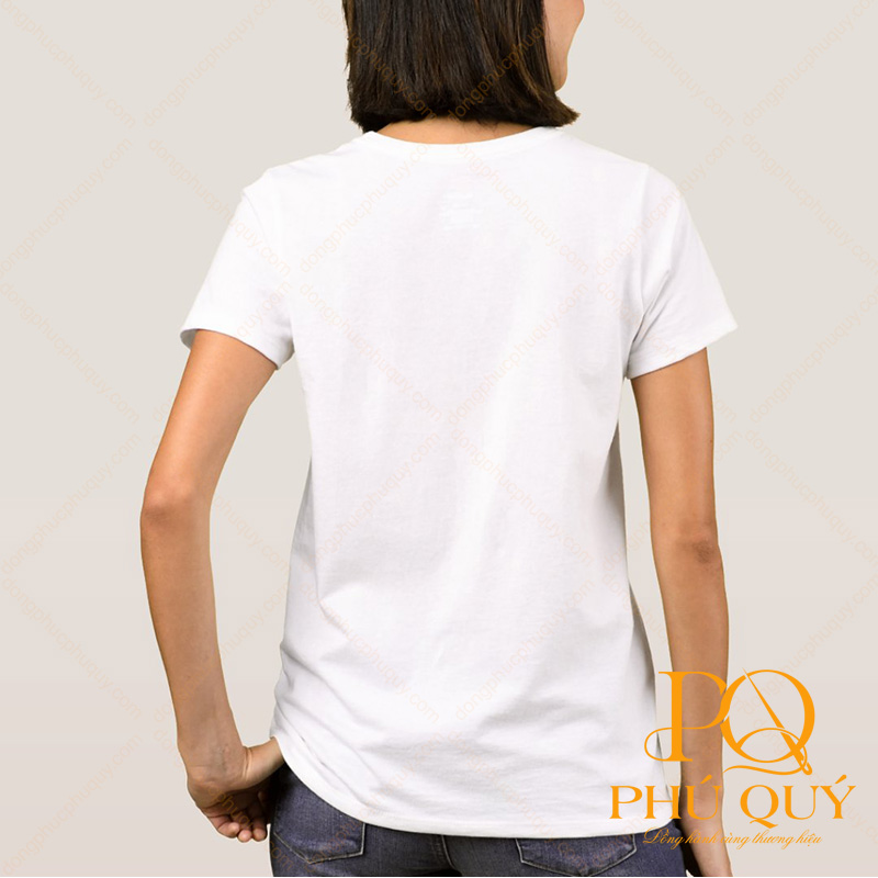 Áo thun đồng phục công ty nữ