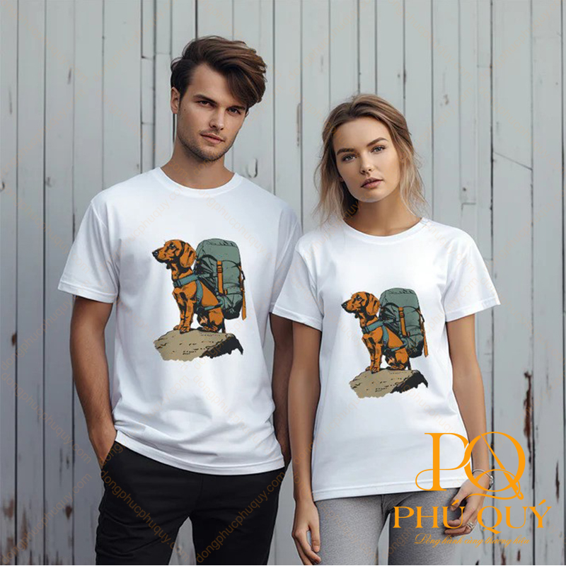 Áo thun đồng phục đi phượt