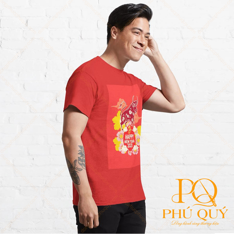 Áo thun đồng phục tết