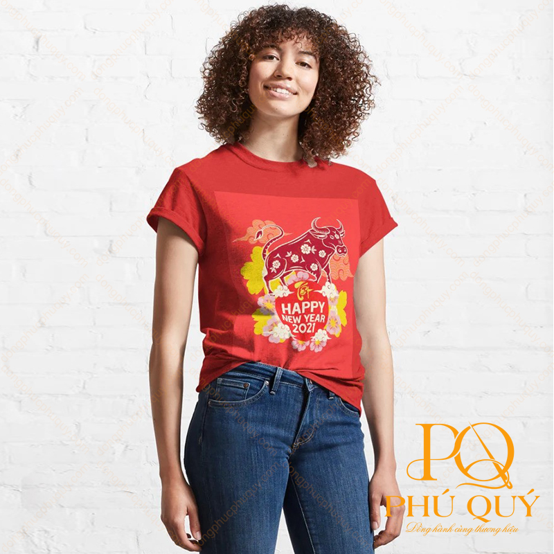 Áo thun đồng phục tết