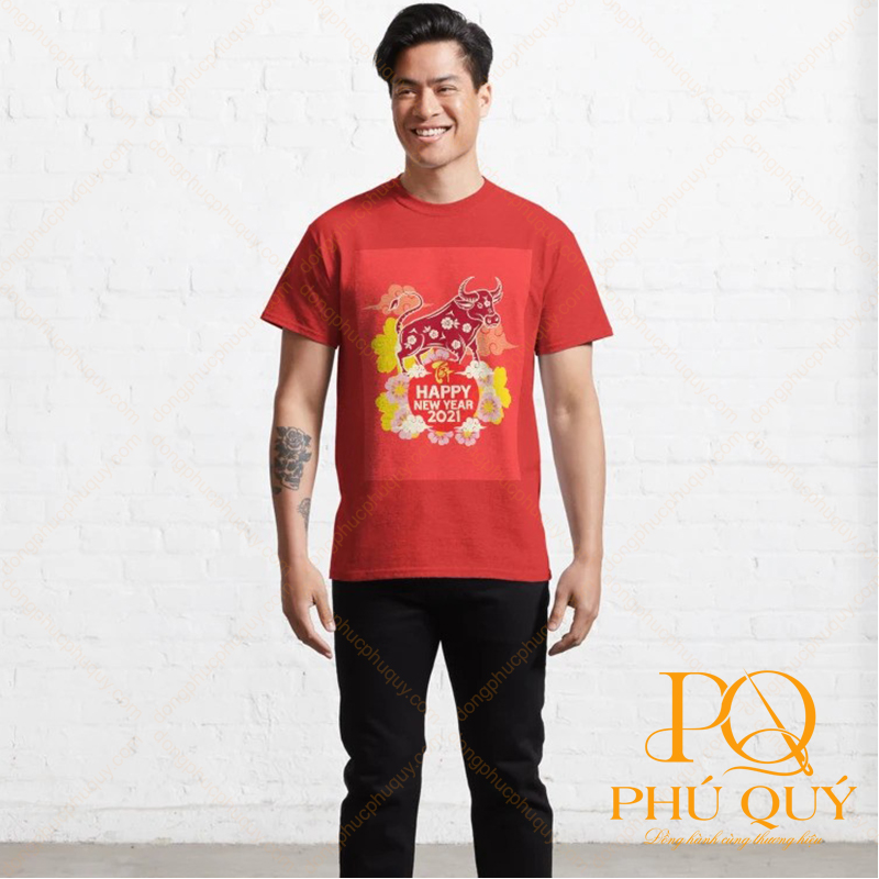 Áo thun đồng phục tết