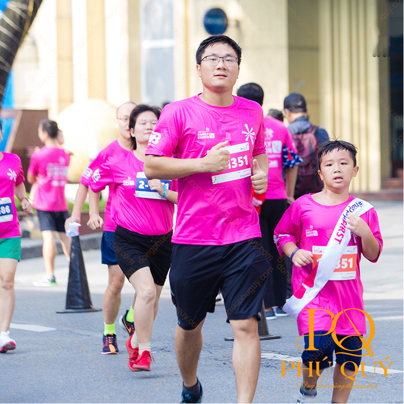 Áo thun đồng phục sự kiện Happy Ekiden PQ06