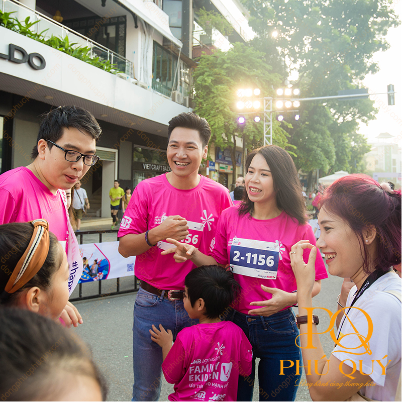 Áo thun đồng phục sự kiện Happy Ekiden PQ06