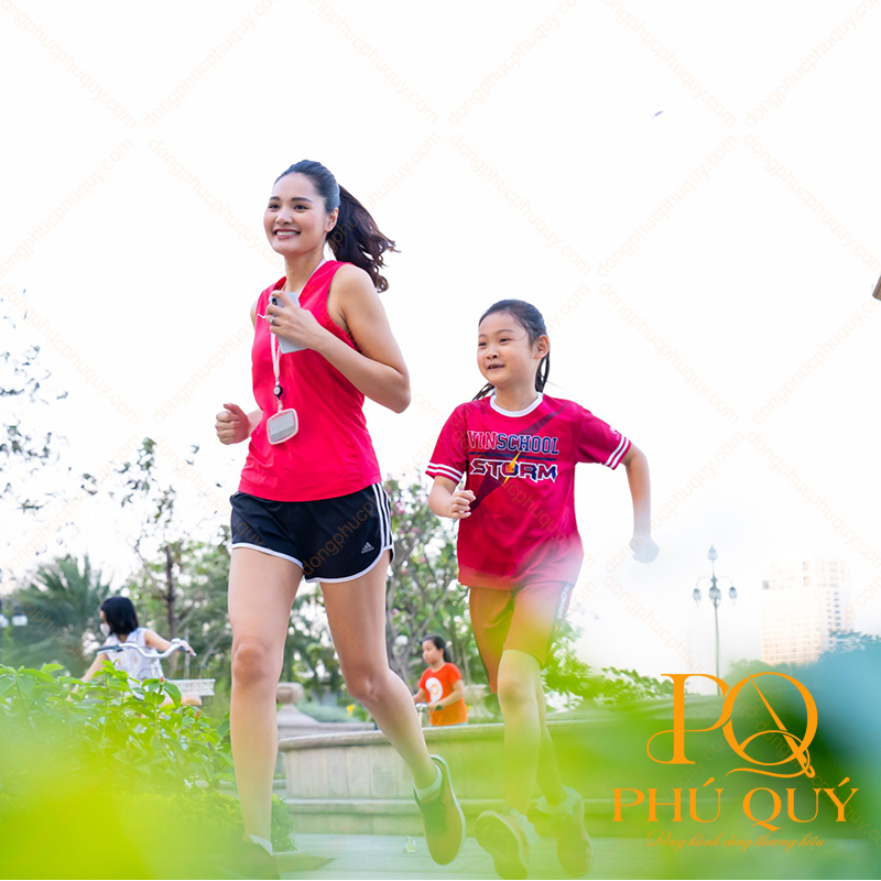 Áo thun đồng phục sự kiện Edurun Vinschool PQ08