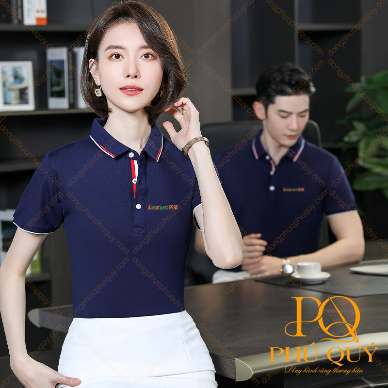 Mẫu đồng phục áo thun cá sấu PQ06