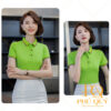 Áo thun đồng phục màu xanh lá