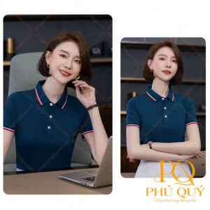 Áo thun đồng phục xanh navy