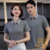 Áo thun đồng phục cổ trụ cao cấp