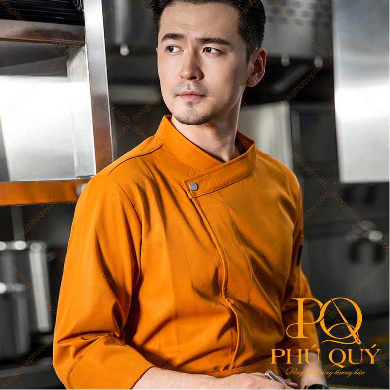 Đồng phục bếp màu vàng nhà hàng