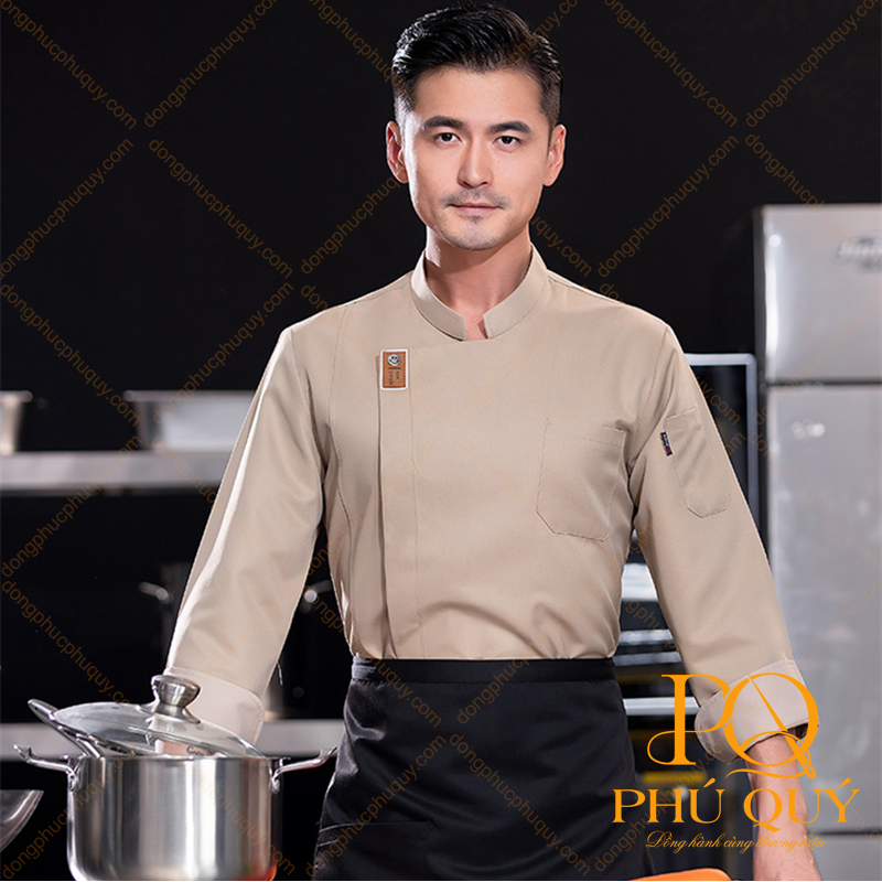 Đồng phục bếp nhà hàng chay PQ43