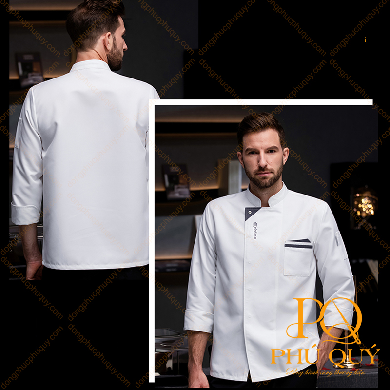 Đồng phục bếp nhà hàng khách sạn PQ52