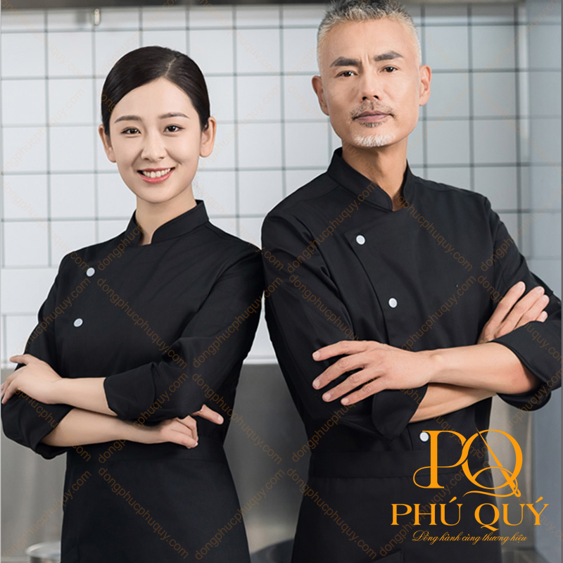 Đồng phục đầu bếp nhà hàng PQ59
