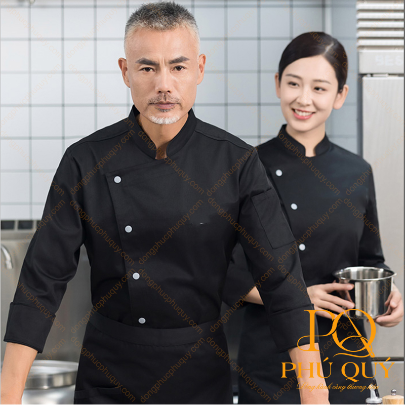 Đồng phục đầu bếp nhà hàng PQ59
