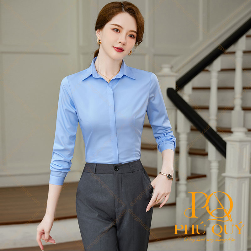 Áo sơ mi nữ đồng phục công sở