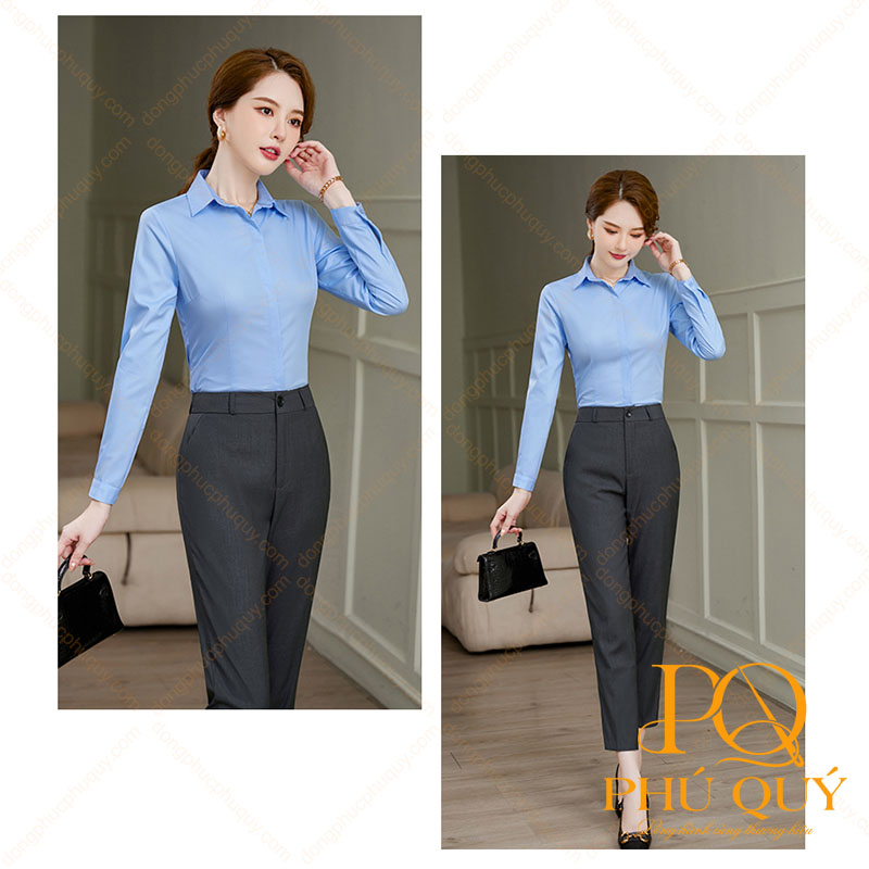 Áo sơ mi nữ đồng phục công sở