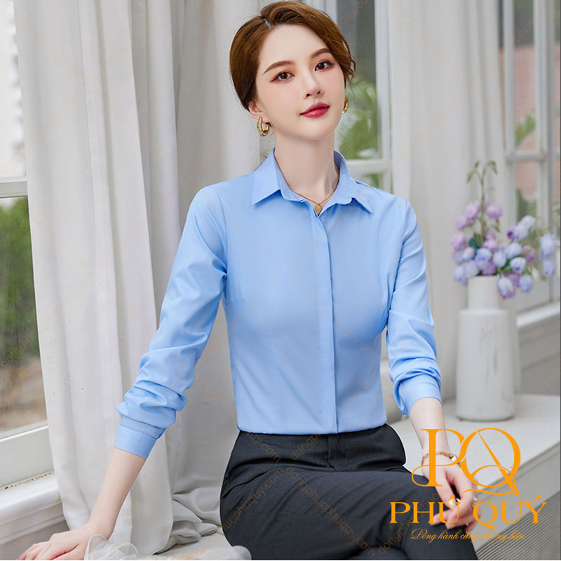 Áo sơ mi nữ đồng phục công sở