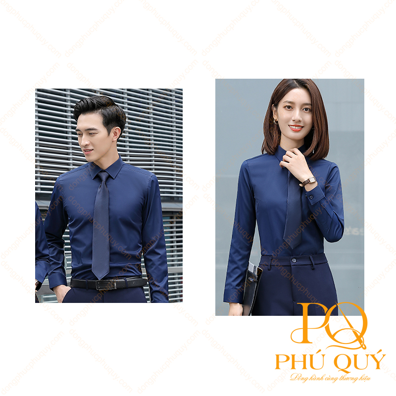 Mẫu đồng phục công sở cho nhân viên