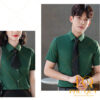 Đồng phục công sở sơ mi xanh PQ70