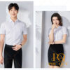 Đồng phục sơ mi công sở nam nữ PQ74