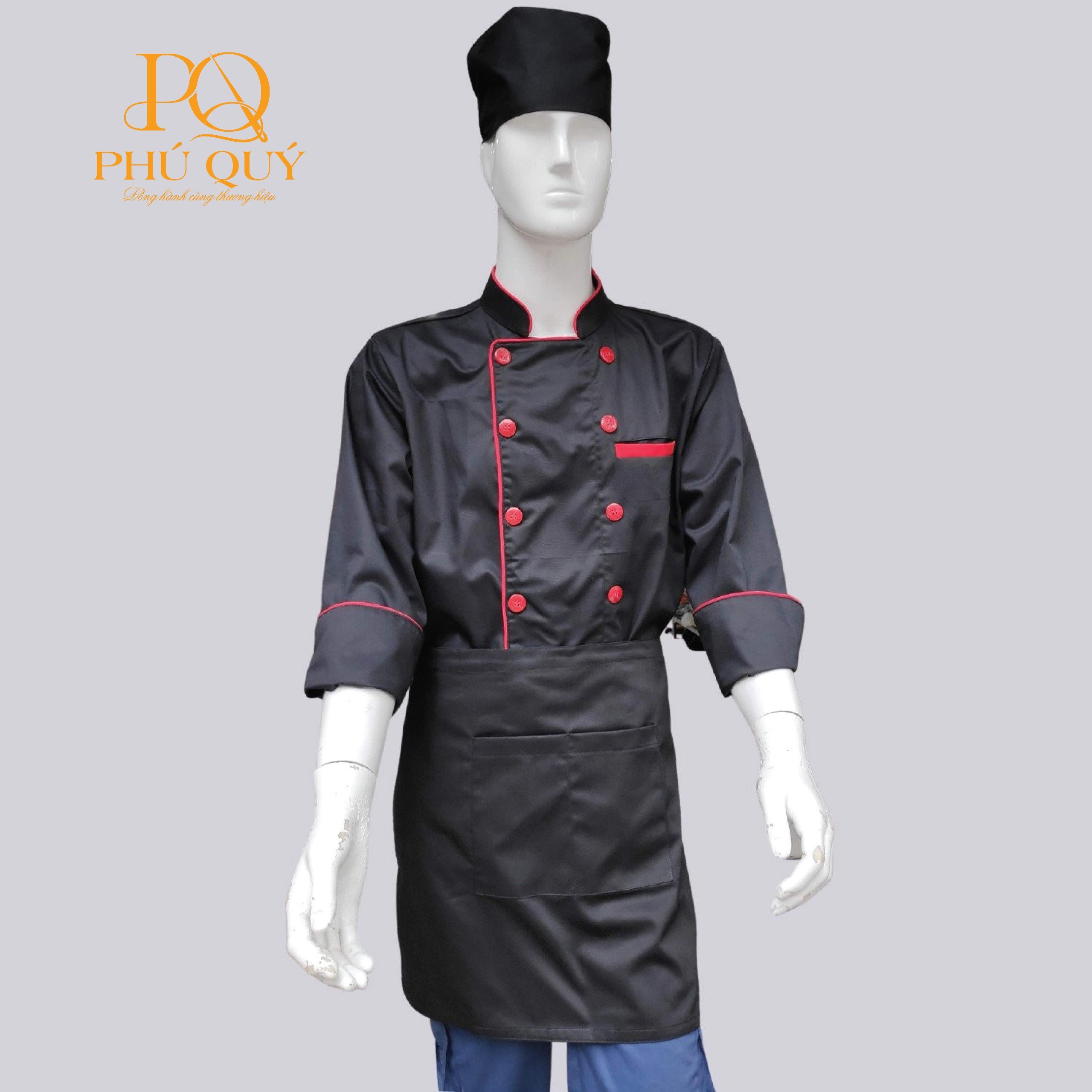 Đồng phục đầu bếp may sẵn