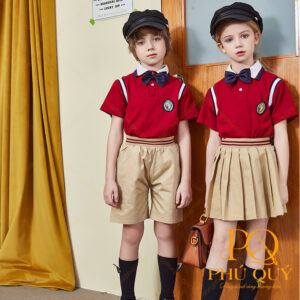 Áo thun đồng phục học sinh tiểu học PQ14